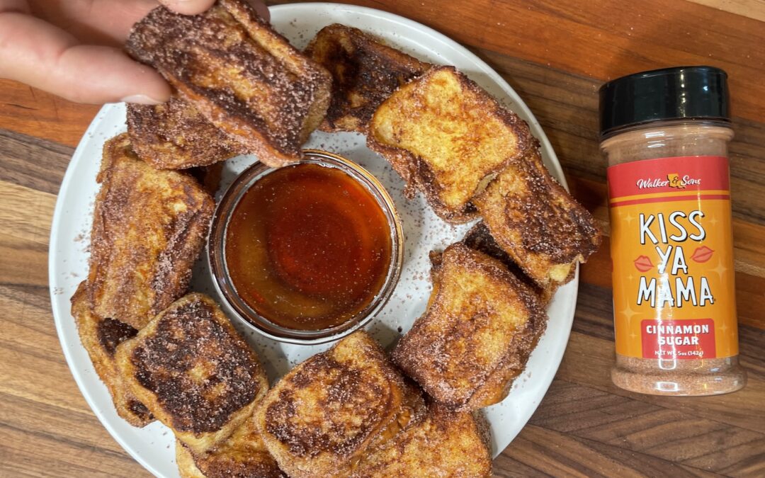 Hawaiian Roll French Toast Bites