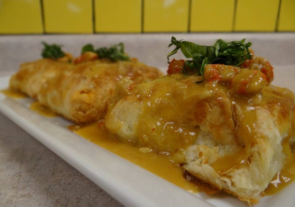 Jambalaya Stuffed Pastry