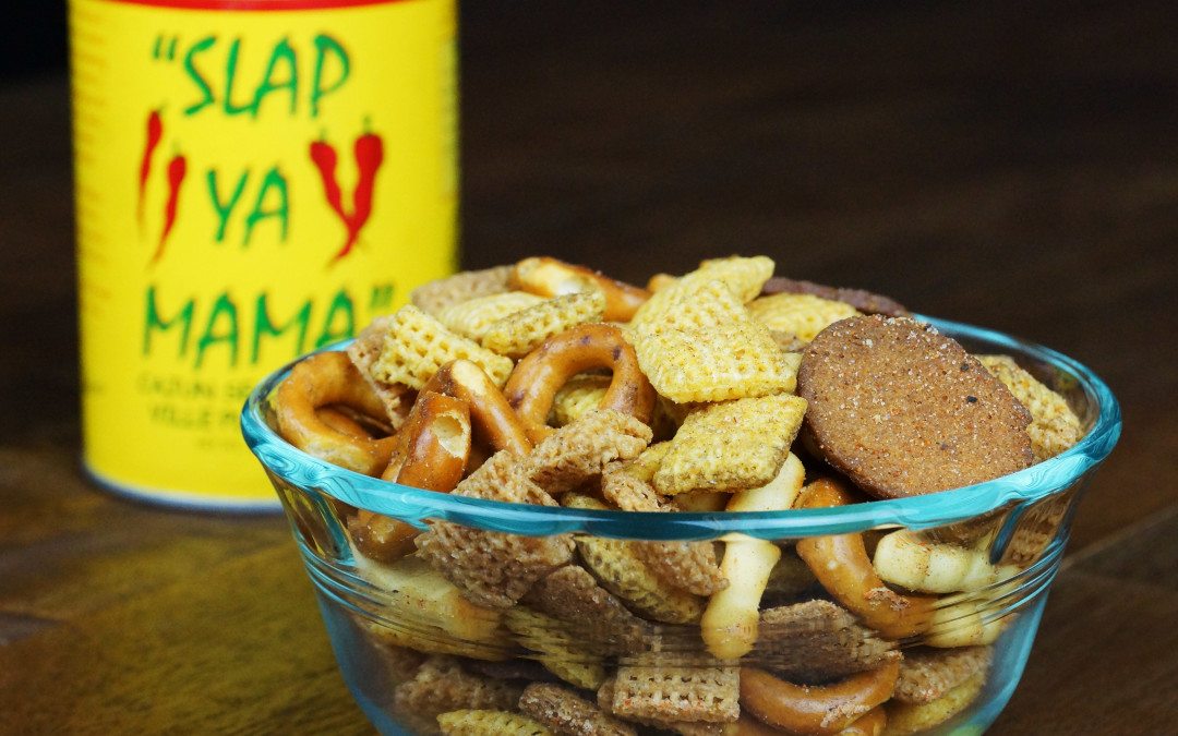 Slap Ya Mama + Chex Mix