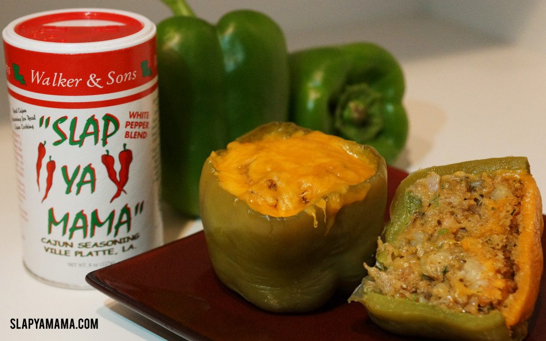 Slap Ya Mama Seafood Stuffed Bell Peppers