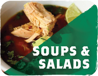 Soup & Salads. Redirect to our Soups and Salads Recipes Page