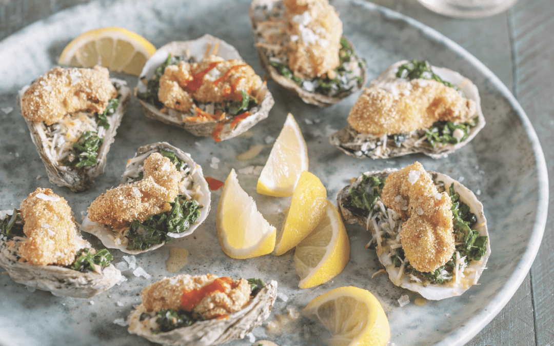 Fried Oyster Salad