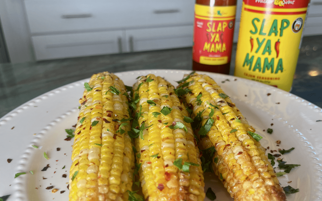 Honey Butter Air Fried Corn
