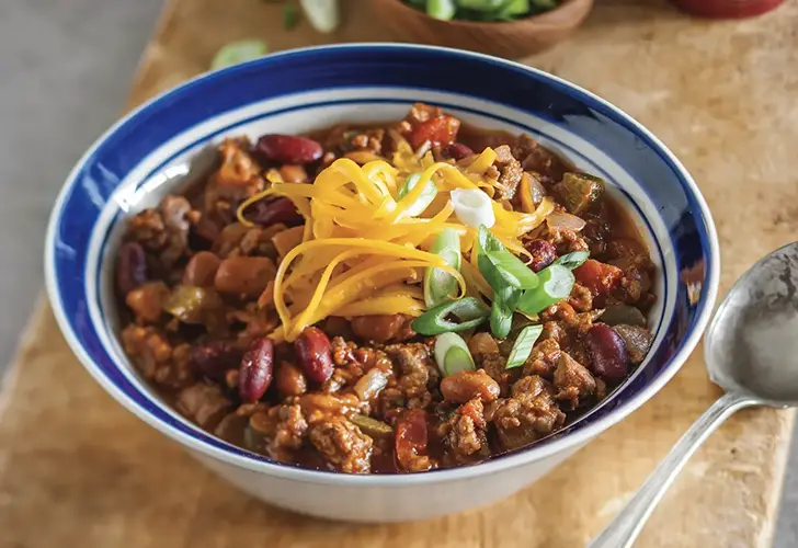 Slap Ya Mama’s Hearty Beef & Bean Chili